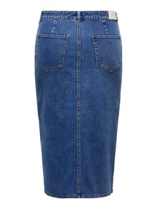 ONLY Curvy denim skirt -Medium Blue Denim - 15324767