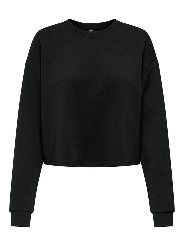 ONLY Cropped o-neck sweat - 15324773