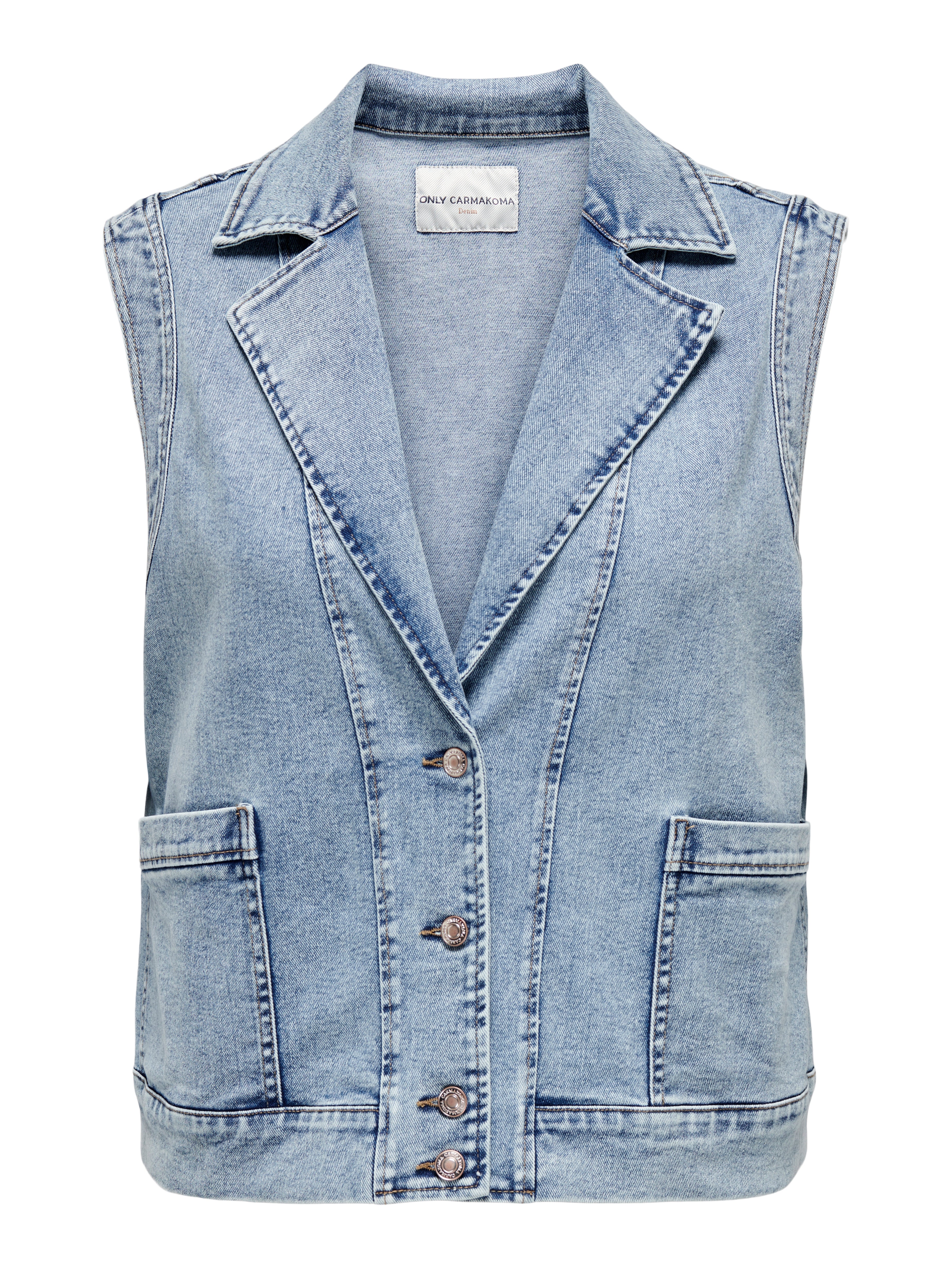 CARMIA Weste | Mittelblau | ONLY® 
