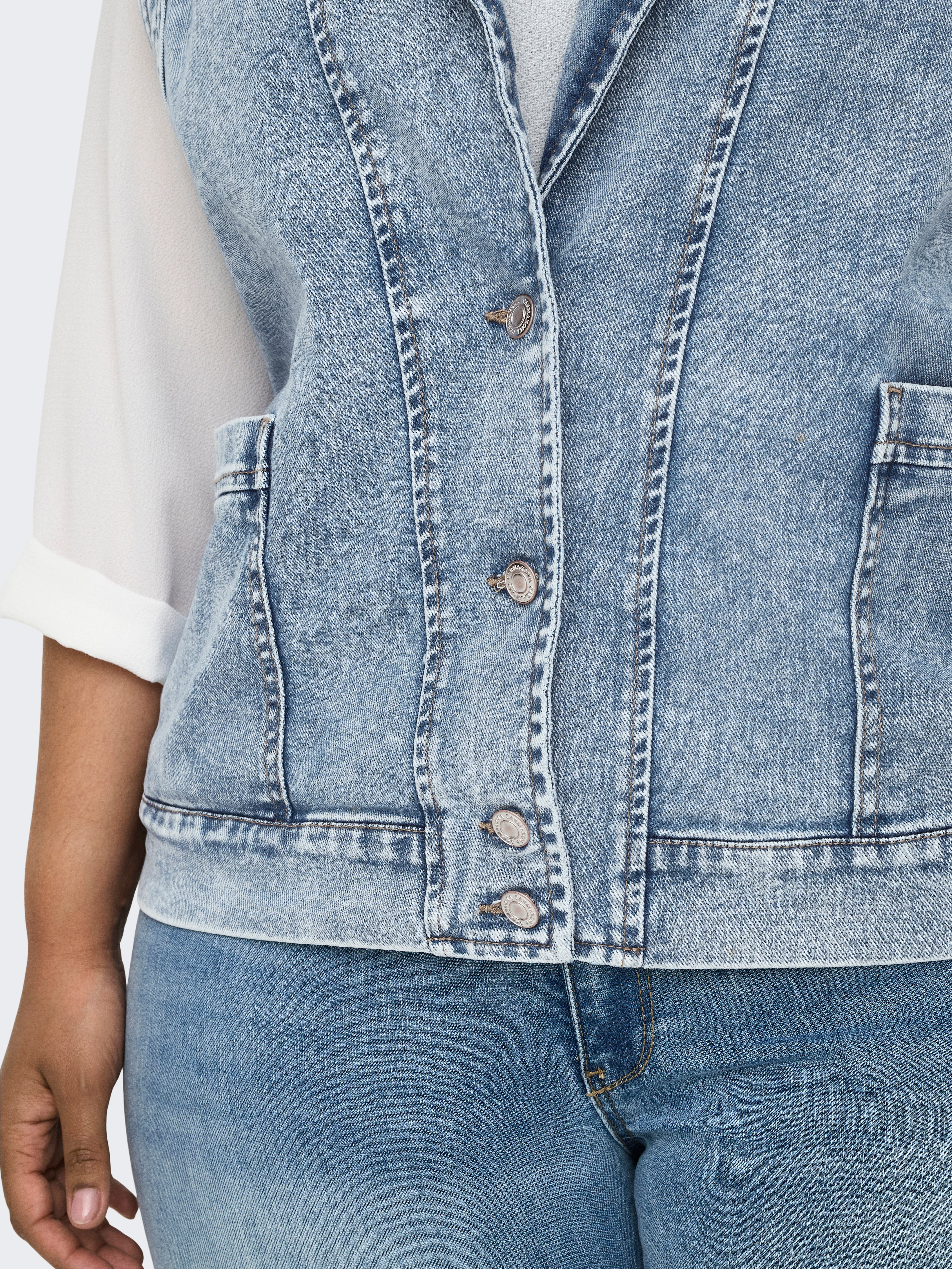 CARMIA Weste | Mittelblau | ONLY® 