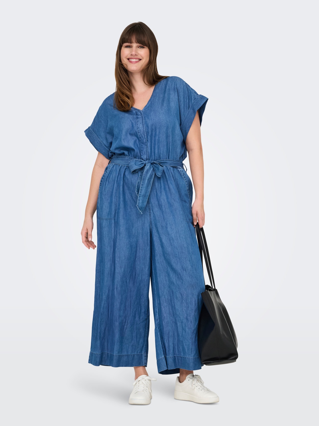 ONLY CARYUKA Kombinezon -Medium Blue Denim - 15324791
