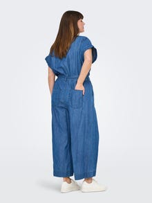 ONLY Nahkhiirevarrukad Pükskostüüm -Medium Blue Denim - 15324791