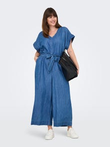 ONLY CARYUKA Kombinezon -Medium Blue Denim - 15324791