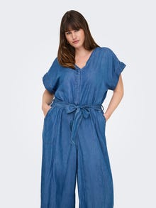 ONLY CARYUKA Kombinezon -Medium Blue Denim - 15324791