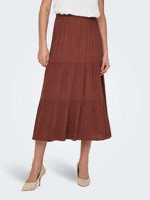 ONLY ONLMIKKA Μακριά φούστα -Henna - 15324808