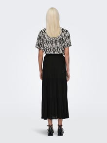 ONLY Midi skirt -Black - 15324808