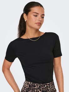 ONLY Reversible t-shirt -Black - 15324820