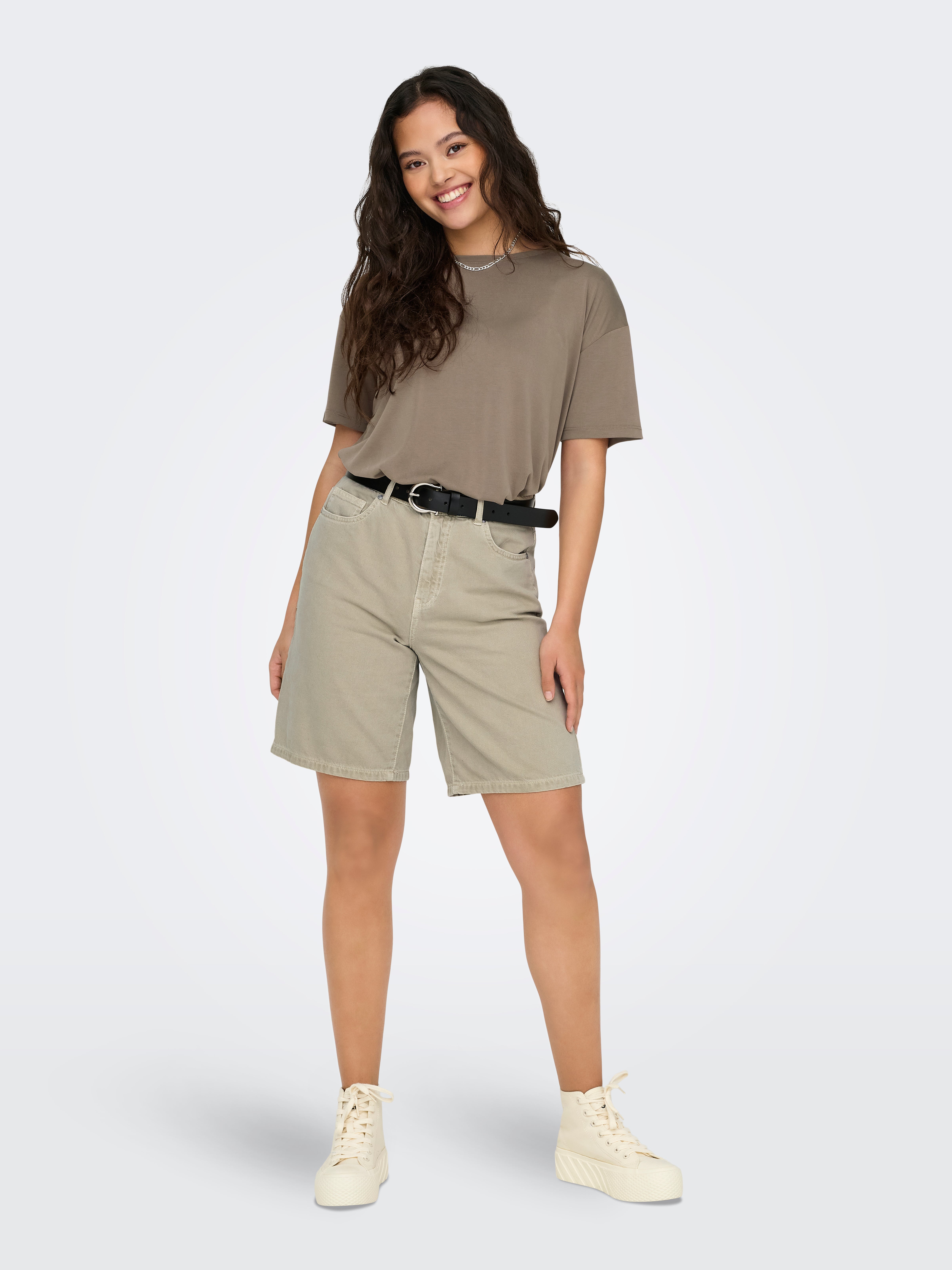 Cropped oversize t-shirt 