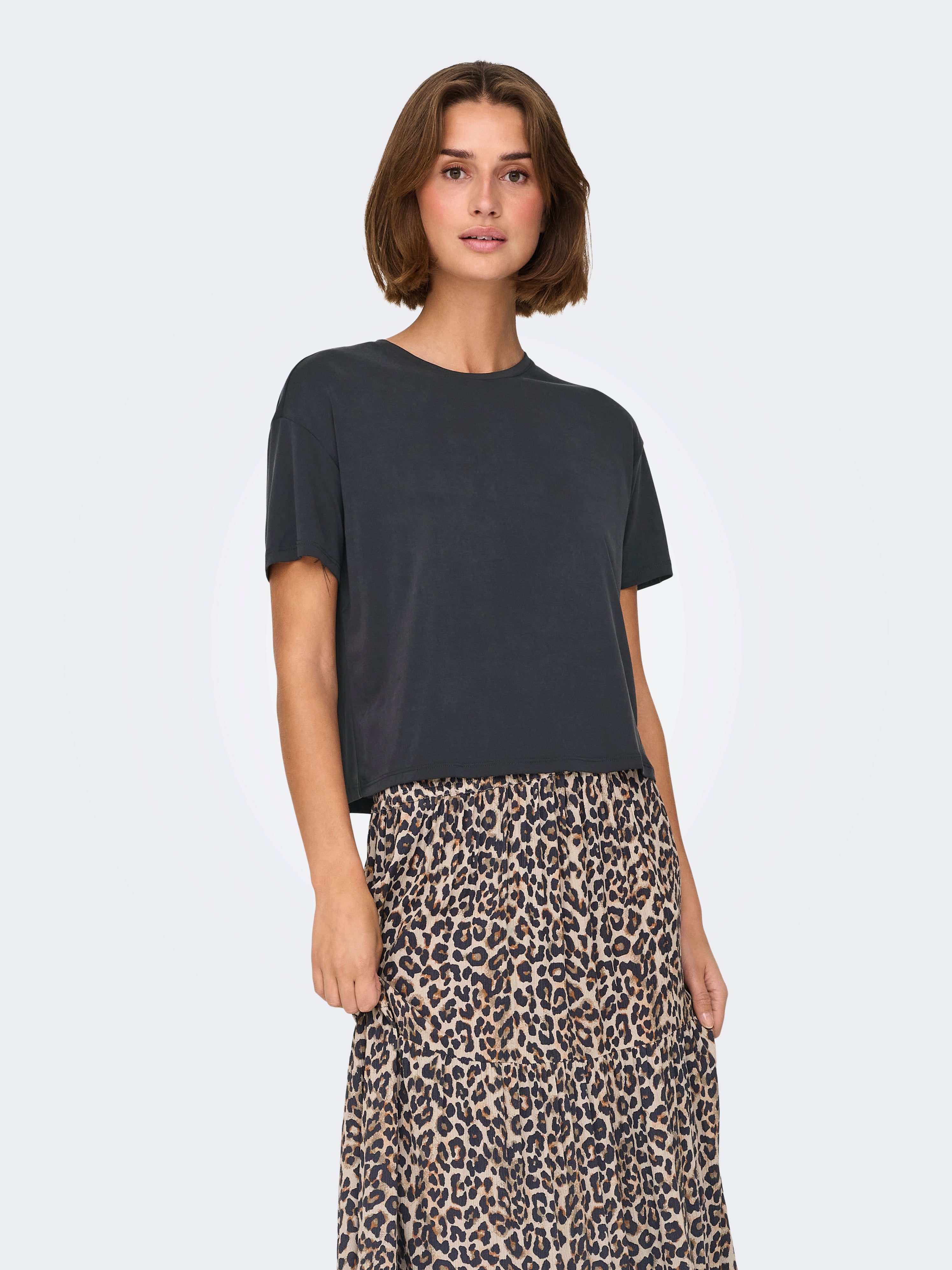 Cropped Oversize T-shirt - ONLY - Modalova