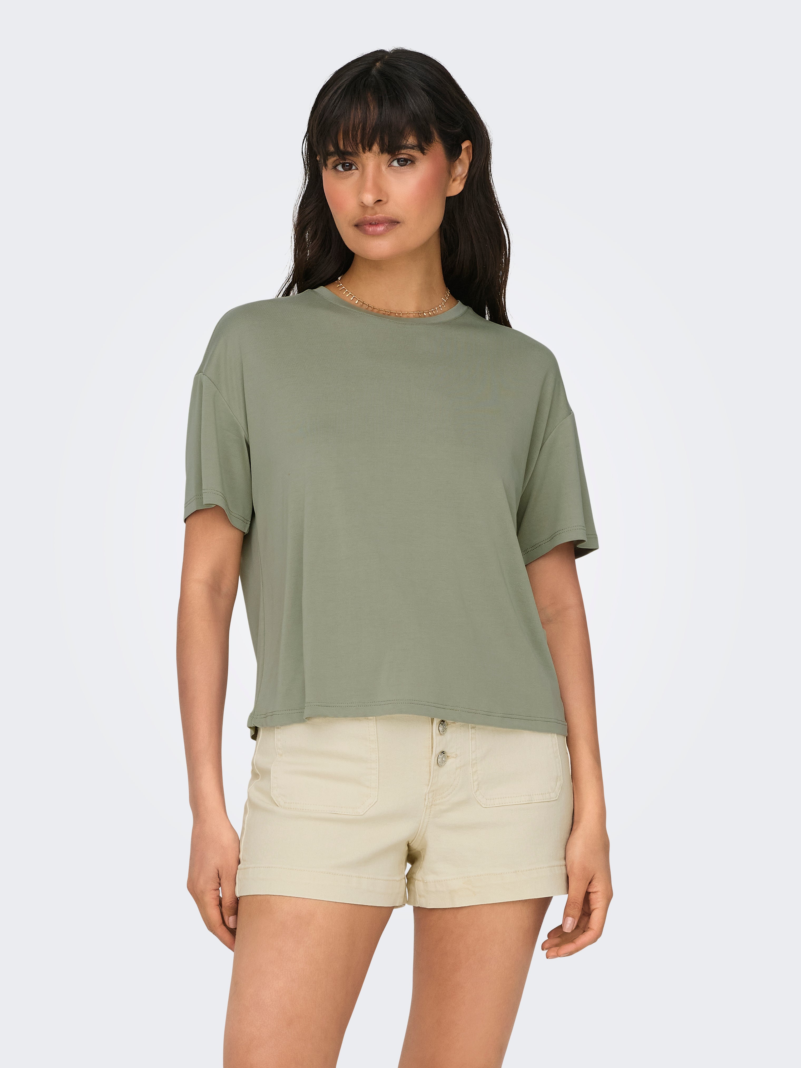Cropped Oversize T-shirt - ONLY - Modalova