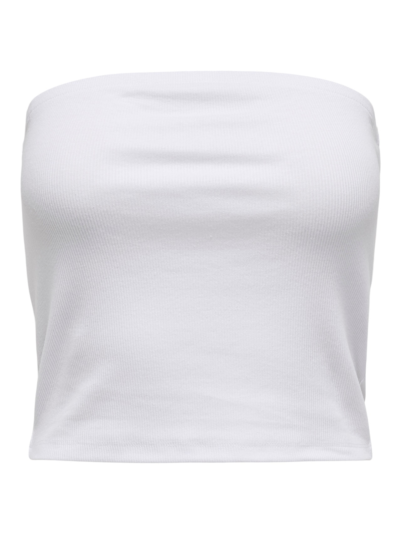 ONLY Regular fit Strapless Top -Bright White - 15324862