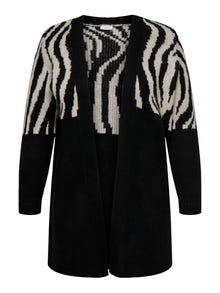 ONLY CARJADE Knitted cardigan -Black - 15324903