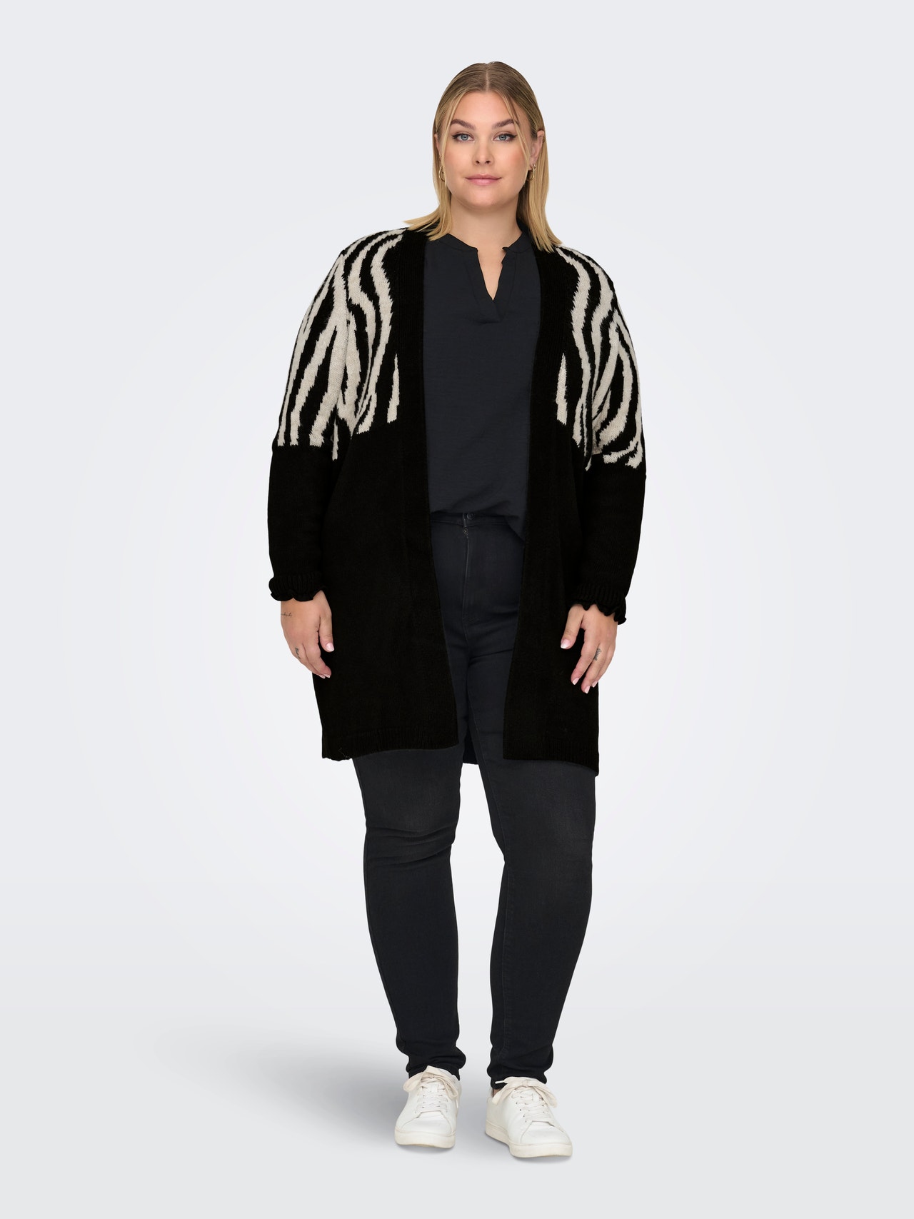 ONLY CARJADE Knitted cardigan -Black - 15324903