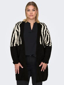 ONLY CARJADE Knitted cardigan -Black - 15324903