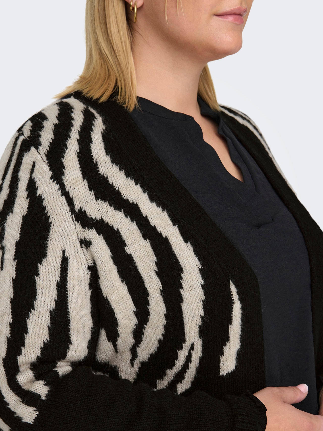 ONLY CARJADE Knitted cardigan -Black - 15324903