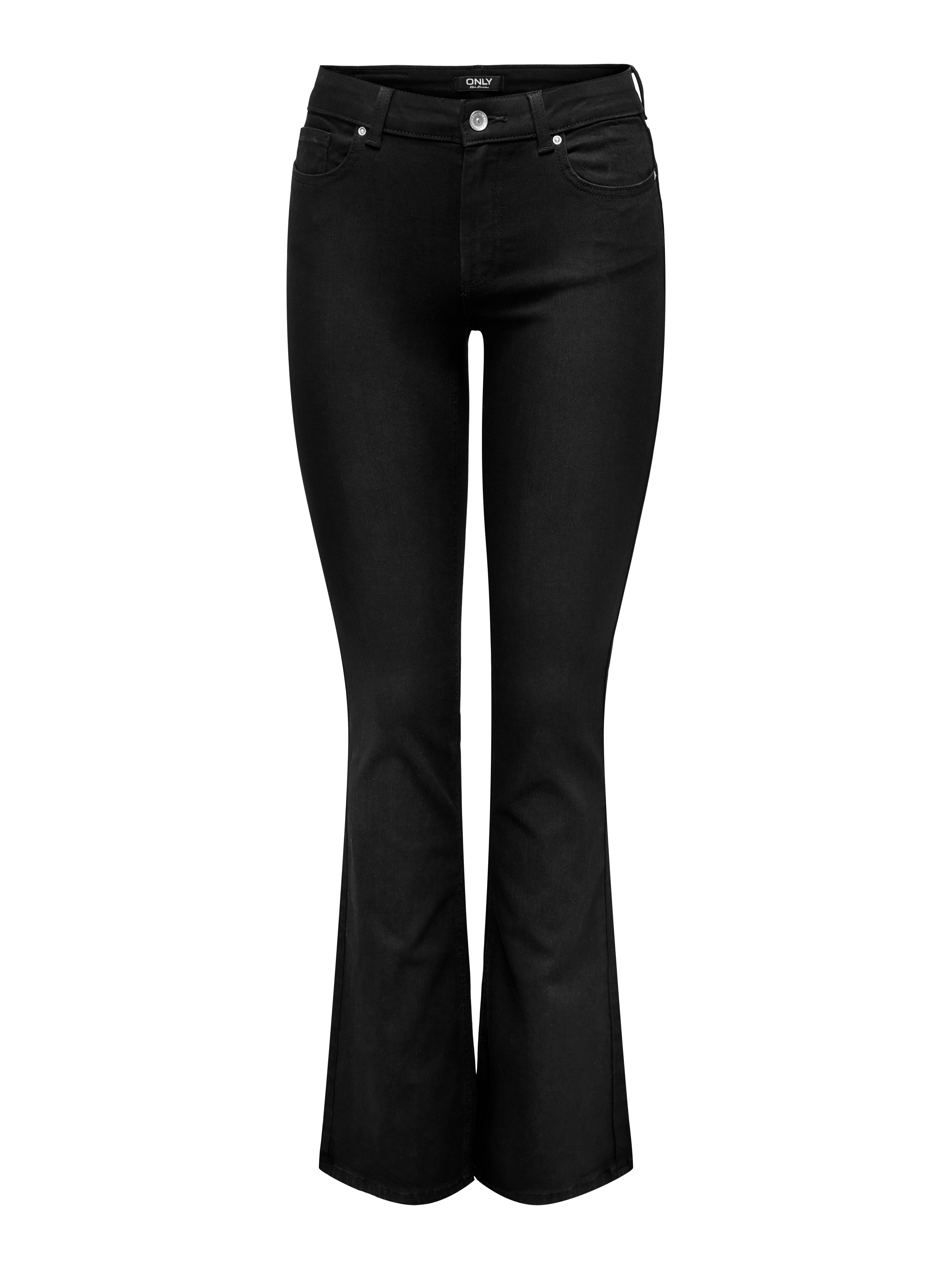 Thumbnail - Onlblush Mittlere Taille Ausgestellt Jeans