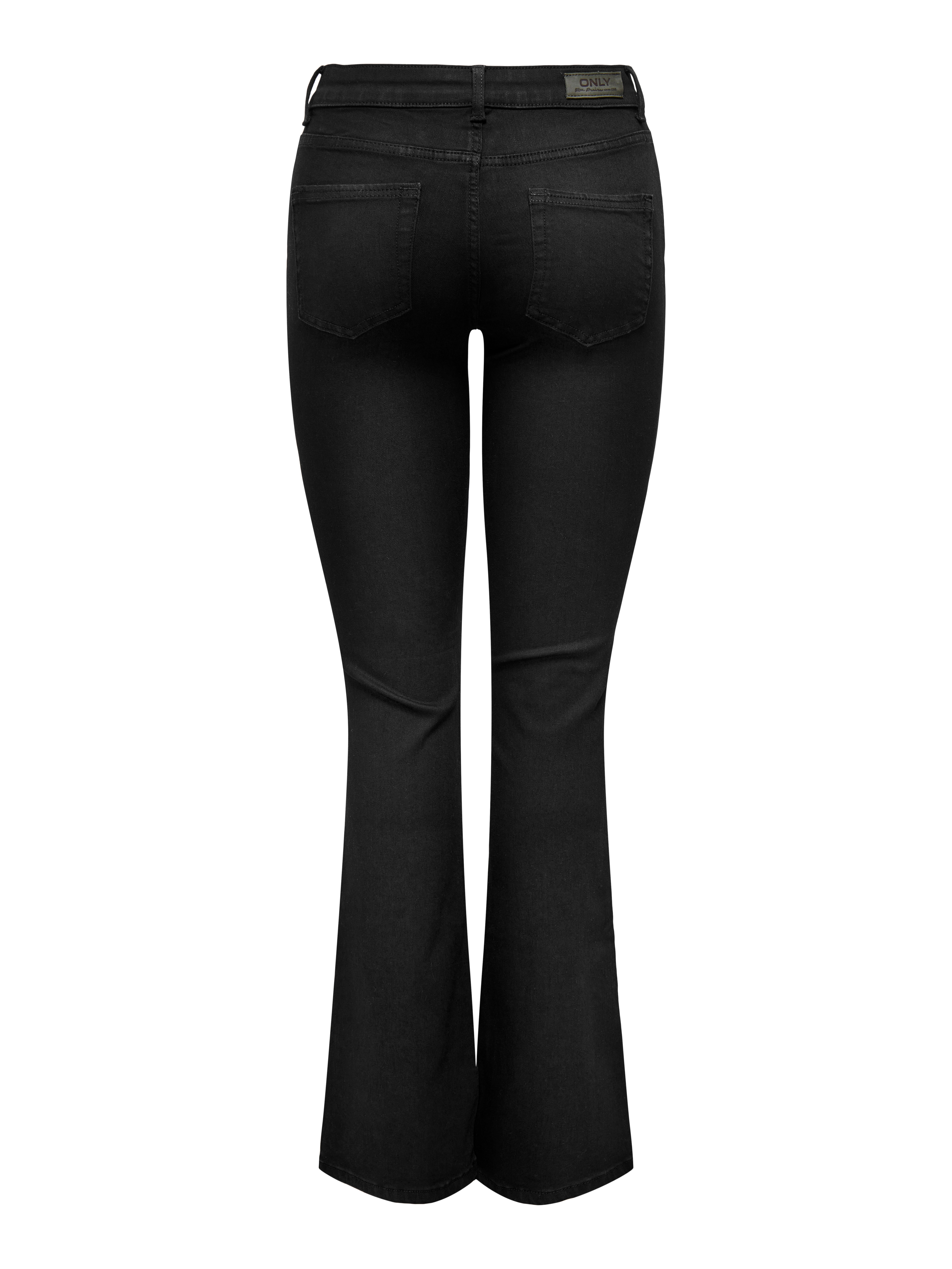 Thumbnail - Onlblush Mittlere Taille Ausgestellt Jeans