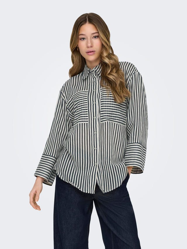 ONLY Shirt with wide cuffs - 15324978