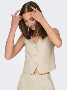 ONLY JDYMAYA Anzugweste -Oatmeal - 15324995