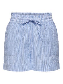 ONLY tie string shorts -French Blue - 15325018