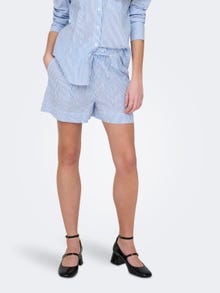 ONLY tie string shorts -French Blue - 15325018