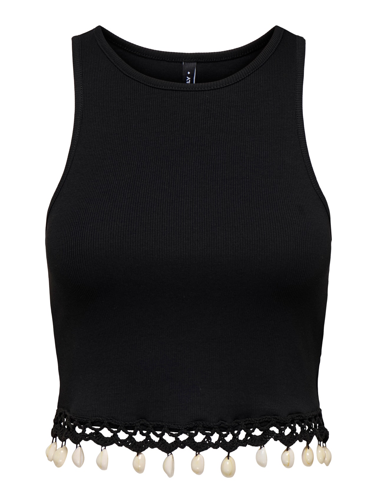 ONLY Regular Fit Round Neck Top -Black - 15325019