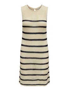 ONLY Mini stribet kjole  -Birch - 15325046