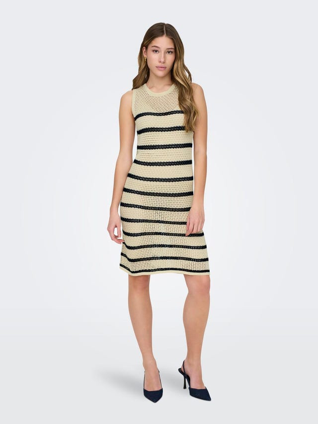 ONLY Mini stribet kjole  - 15325046