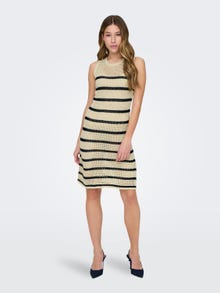 ONLY Mini stripet dress -Birch - 15325046