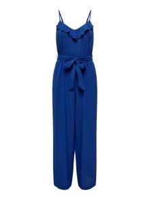 ONLY Jumpsuit med bindebånd -Mazarine Blue - 15325078