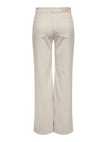 ONLY OnlMadison-lisy wide fitted cord trousers -Pumice Stone - 15325094
