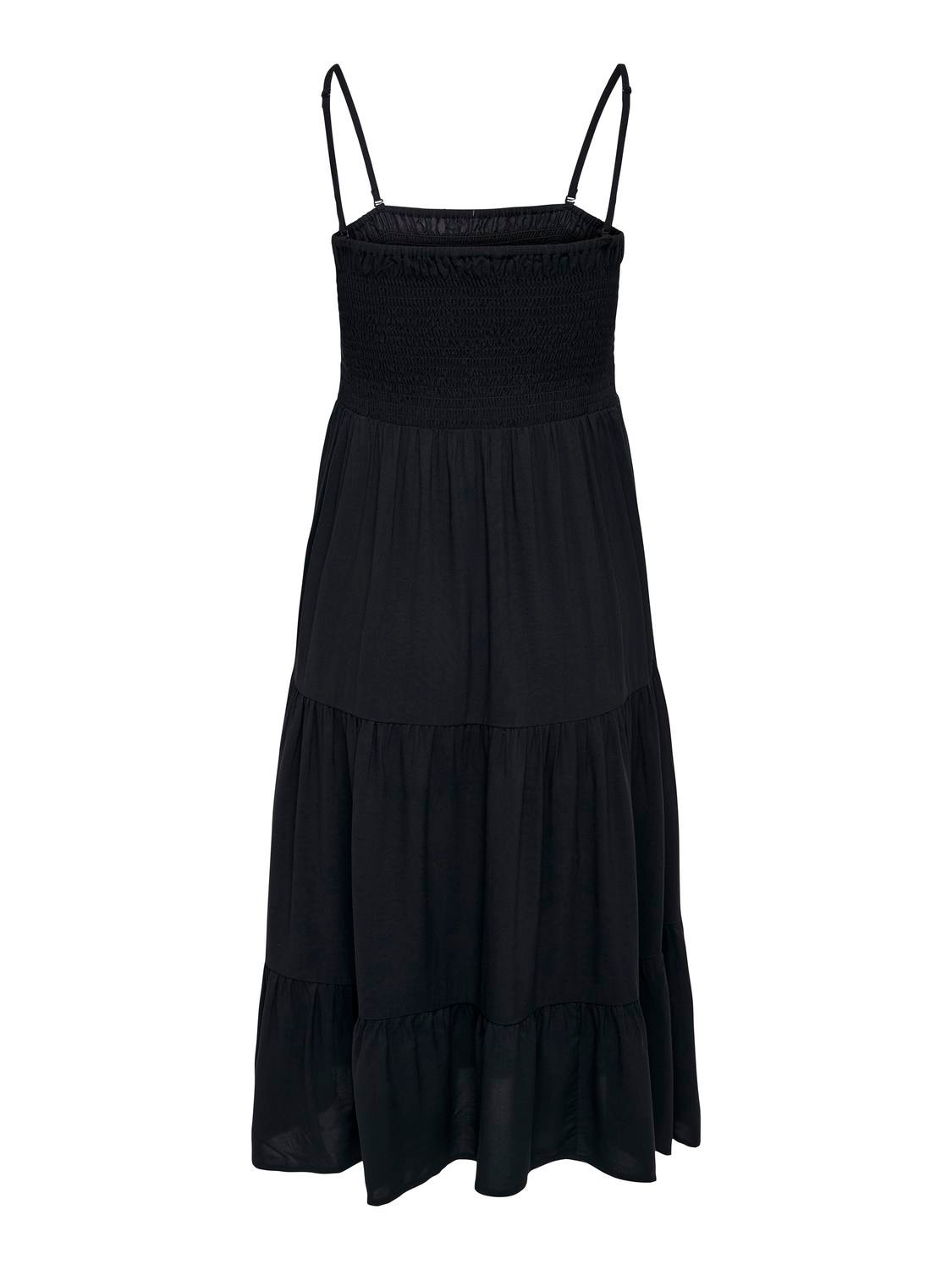 ONLY Sleeveless midi dress -Black - 15325102