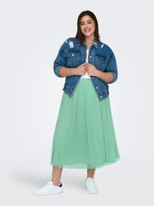 ONLY Curve Midi skirt -Spearmint - 15325111