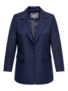 ONLY Blazers Comfort Fit Col à revers -Night Sky - 15325162