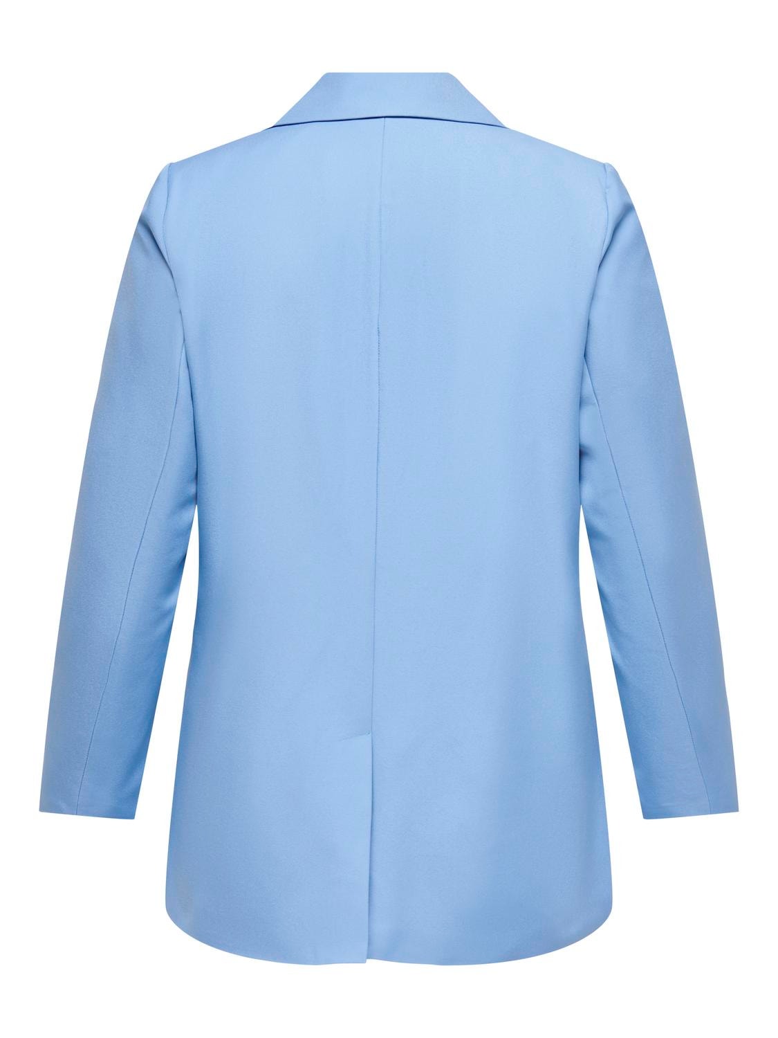 ONLY Blazers Comfort Fit Col à revers -Blissful Blue - 15325162