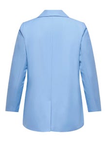 ONLY Curvy classic blazer -Blissful Blue - 15325162