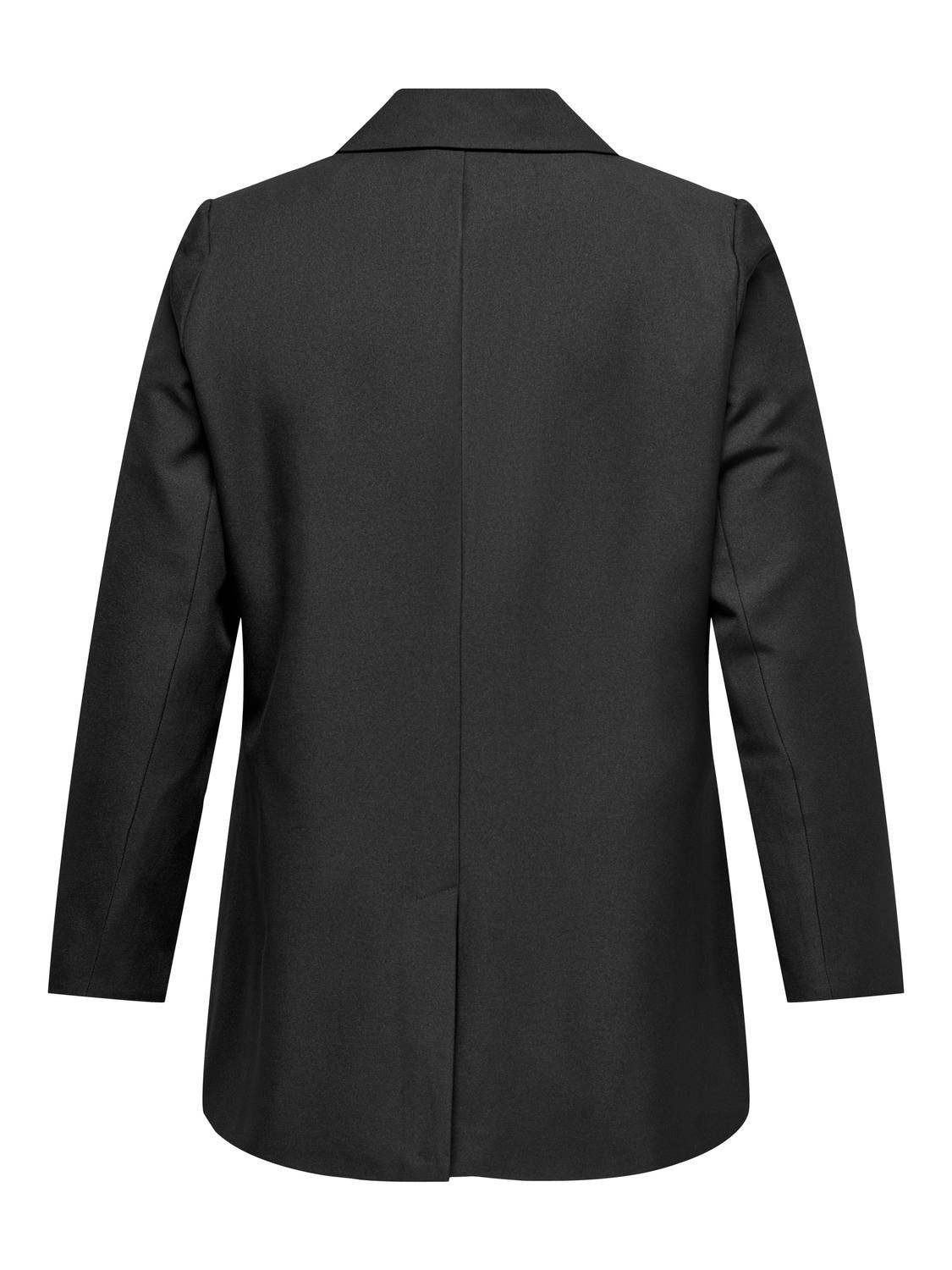 ONLY Blazers Corte comfort Cuello invertido -Black - 15325162
