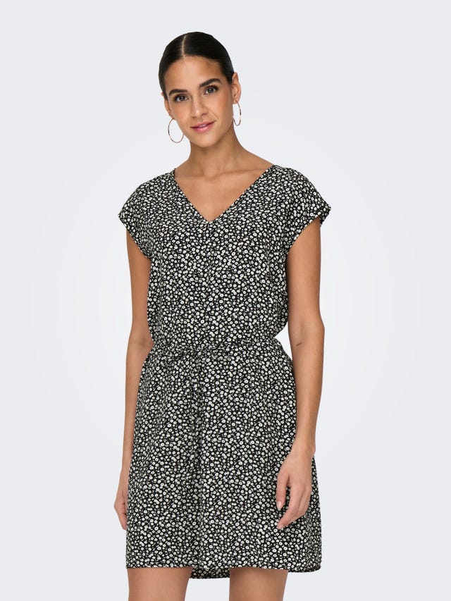 ONLY Mini v-hals kjole  - 15325226