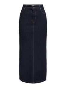 ONLY Maxi denimnederdel -Dark Blue Denim - 15325333