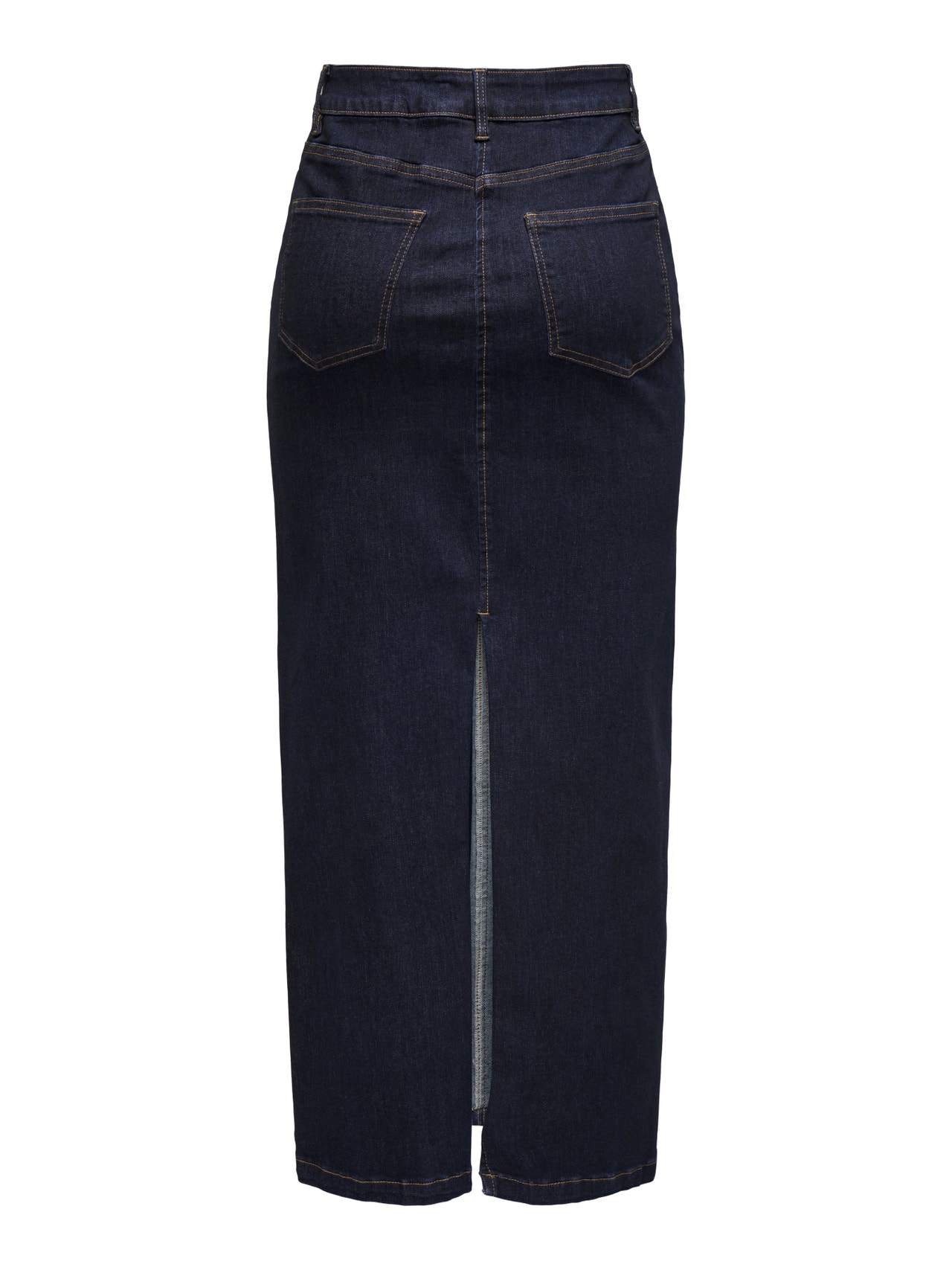 ONLY Maxi denimnederdel -Dark Blue Denim - 15325333