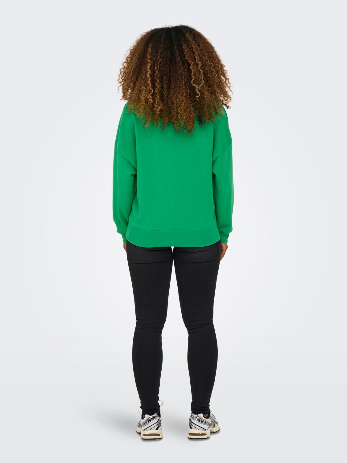 ONLY Sweatshirt med print -Deep Mint - 15325354