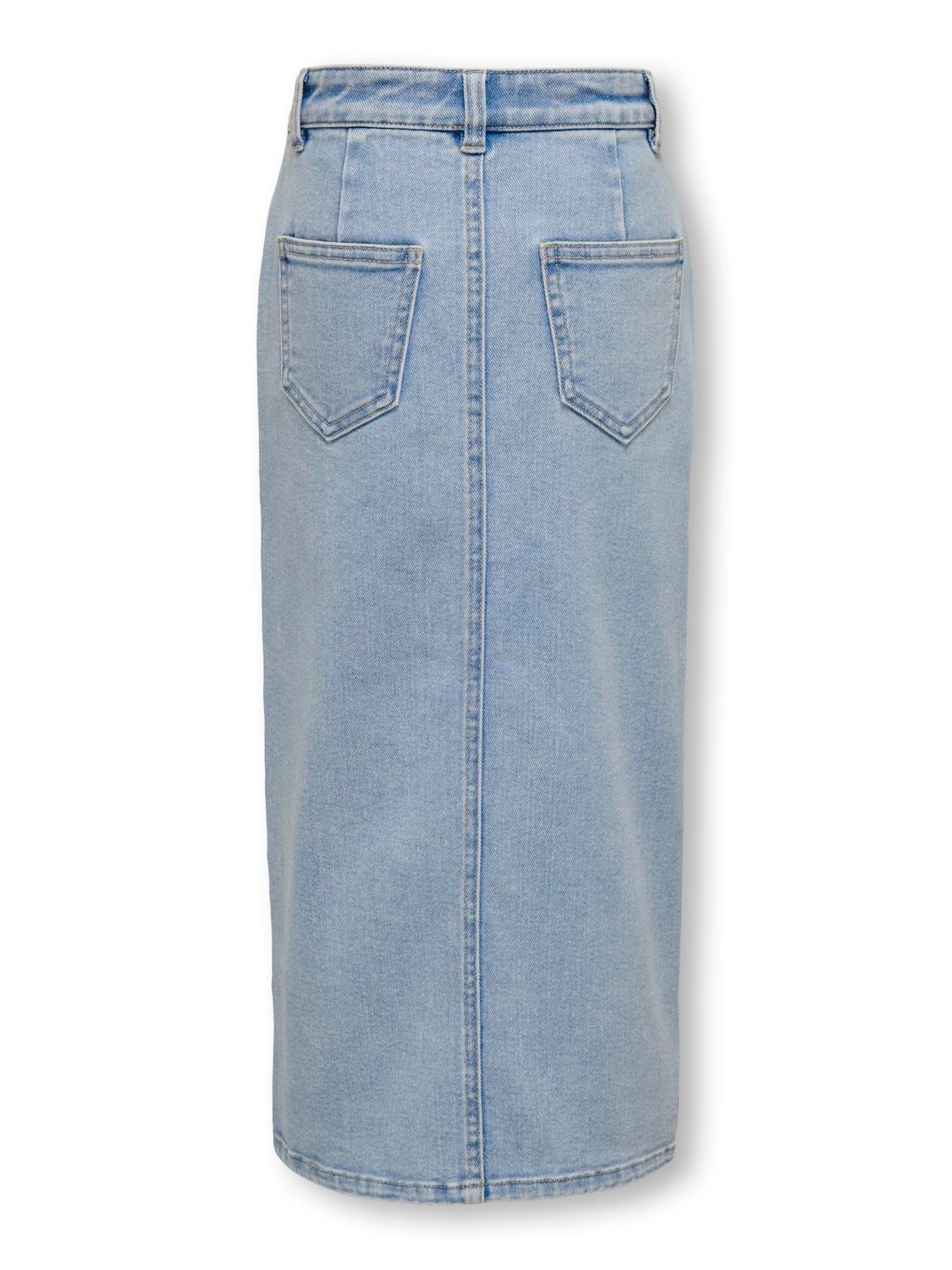 ONLY Mini denim skirt -Light Blue Denim - 15325612