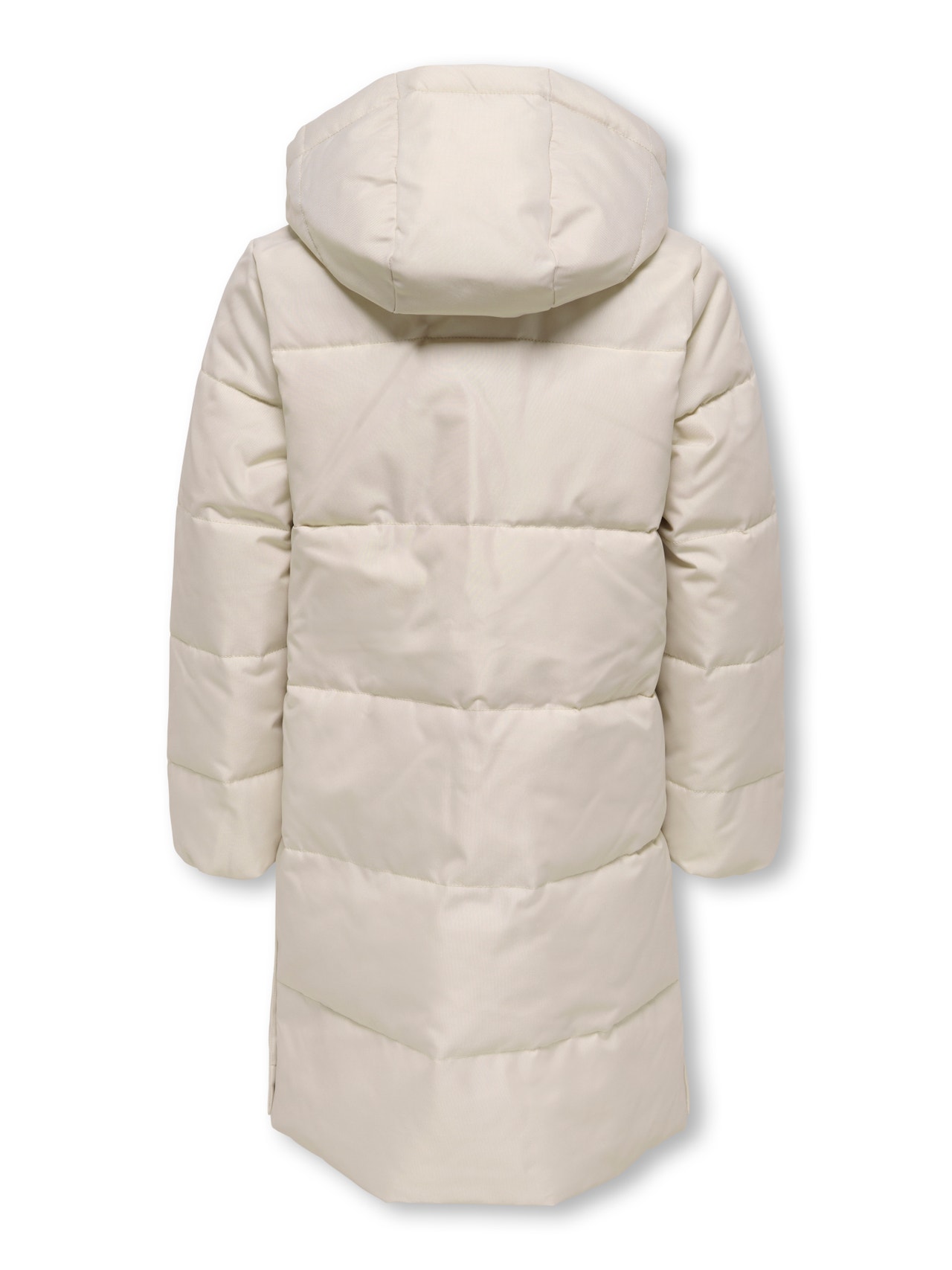 Chaqueta Tipo Puffer Para Niñas ONLY ¡Superligera Y Abrigada! Con Capucha Y Cremallera Lateral