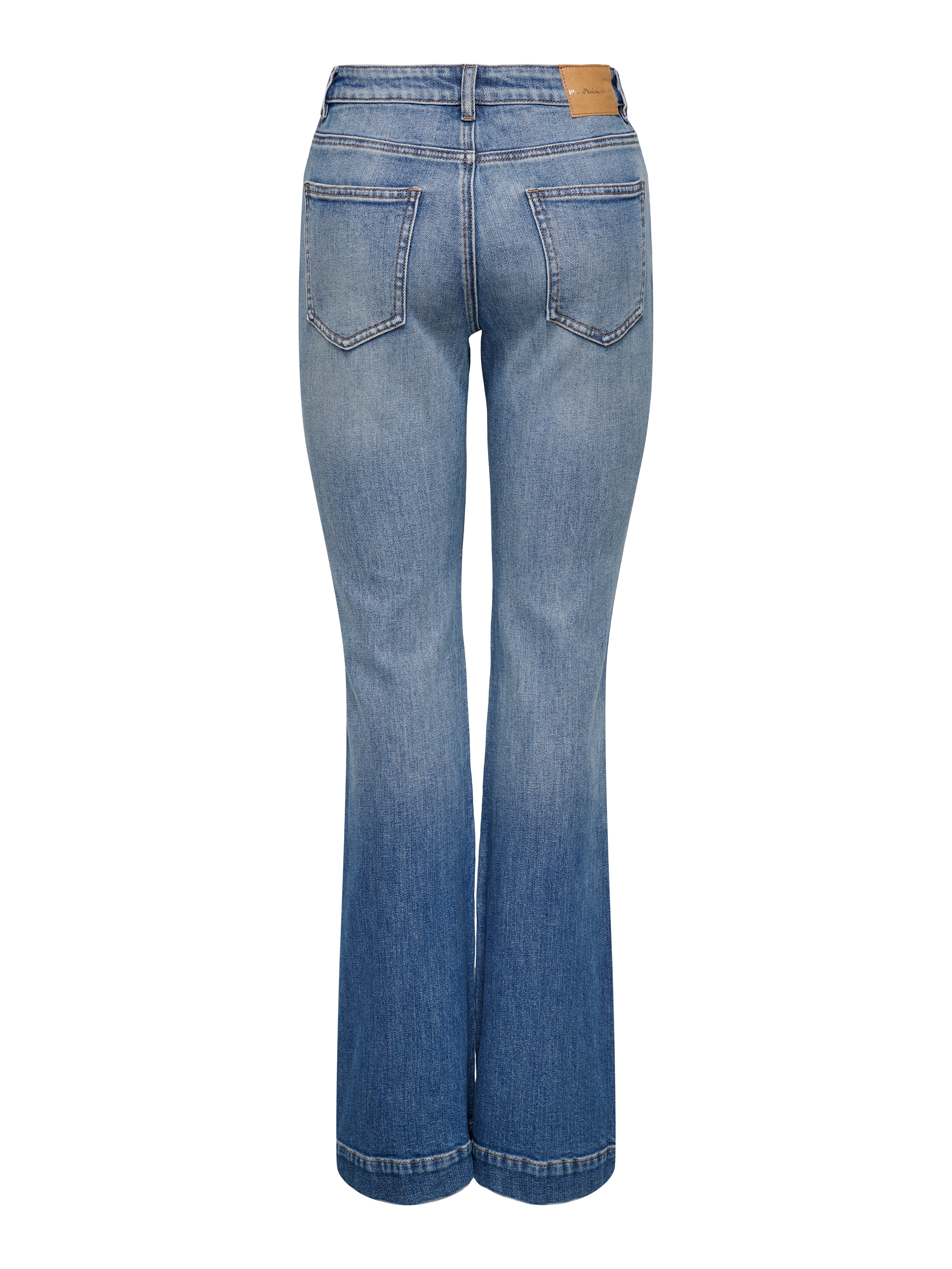 Thumbnail - Onlamalfi Hohe Taille Flared Jeans