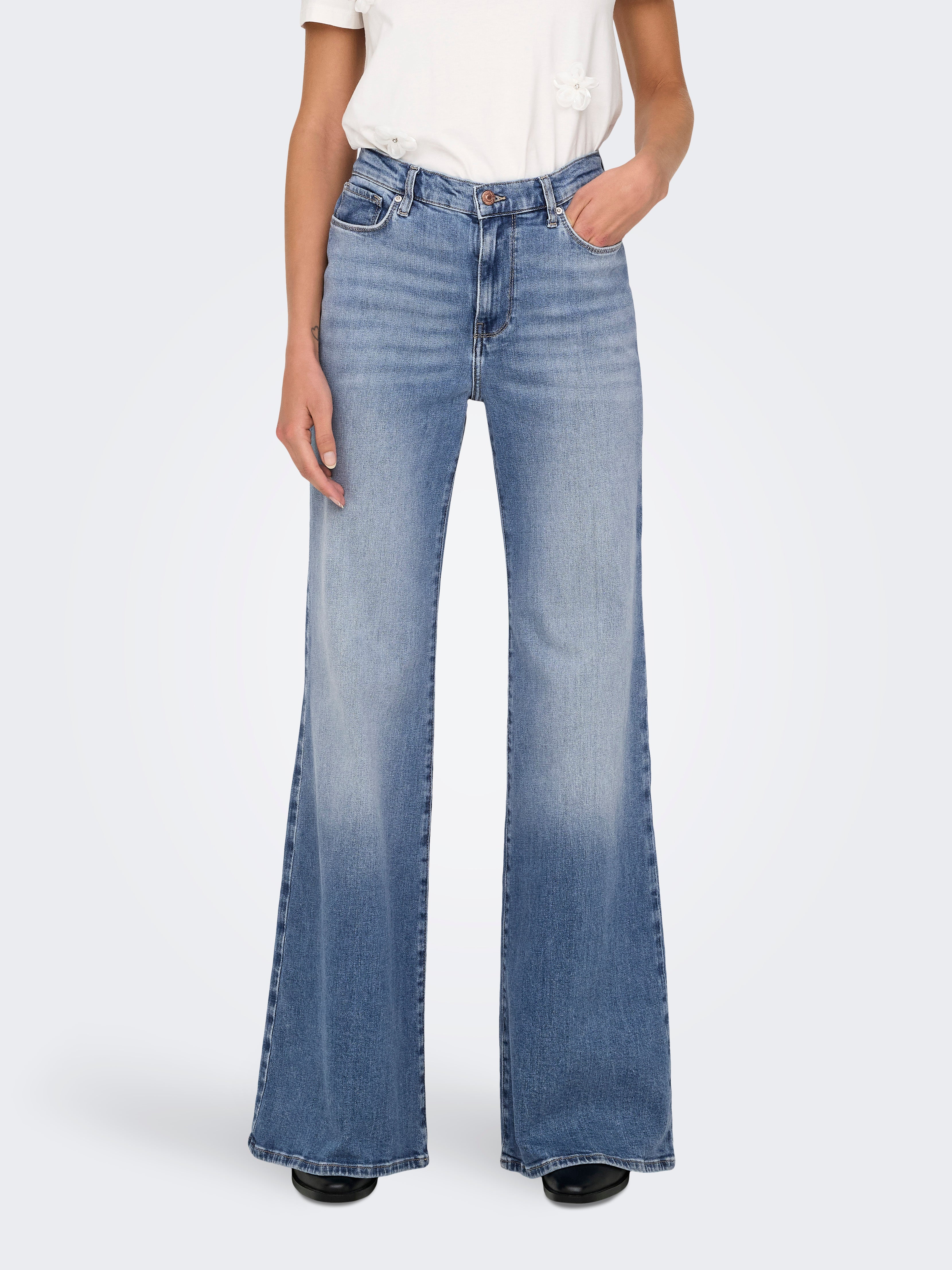 Onlpatricia Hohe Taille Ausgestellt Jeans