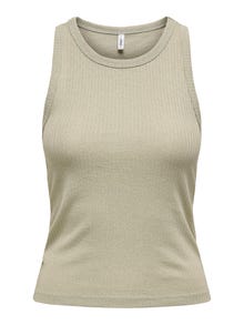 ONLY Glitter tank top -Desert Sage - 15325975