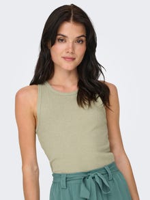 ONLY Glitter tank top -Desert Sage - 15325975