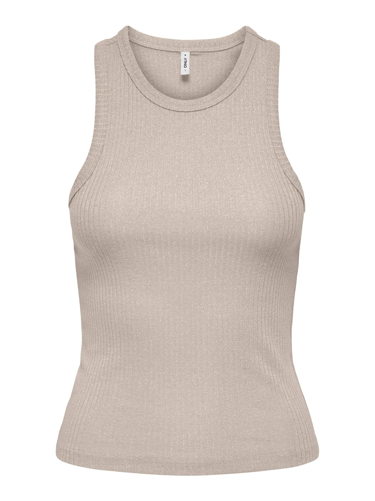 ONLY Glimmer tanktop -Pumice Stone - 15325975