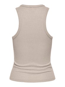 ONLY Glimmer tanktop -Pumice Stone - 15325975