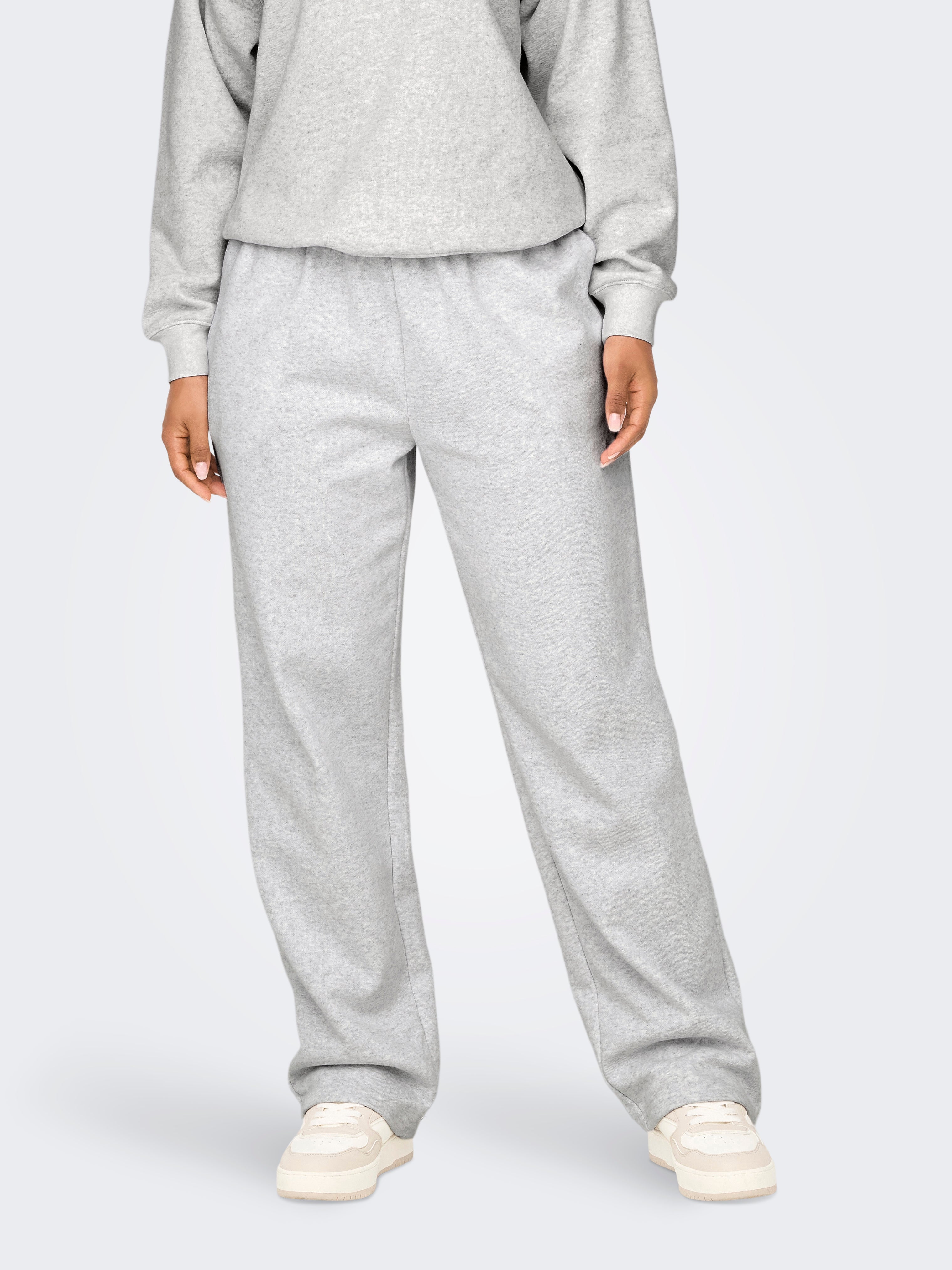 ONLDAZE Mittlere Taille Normal geschnitten Hose | Hellgrau | ONLY®